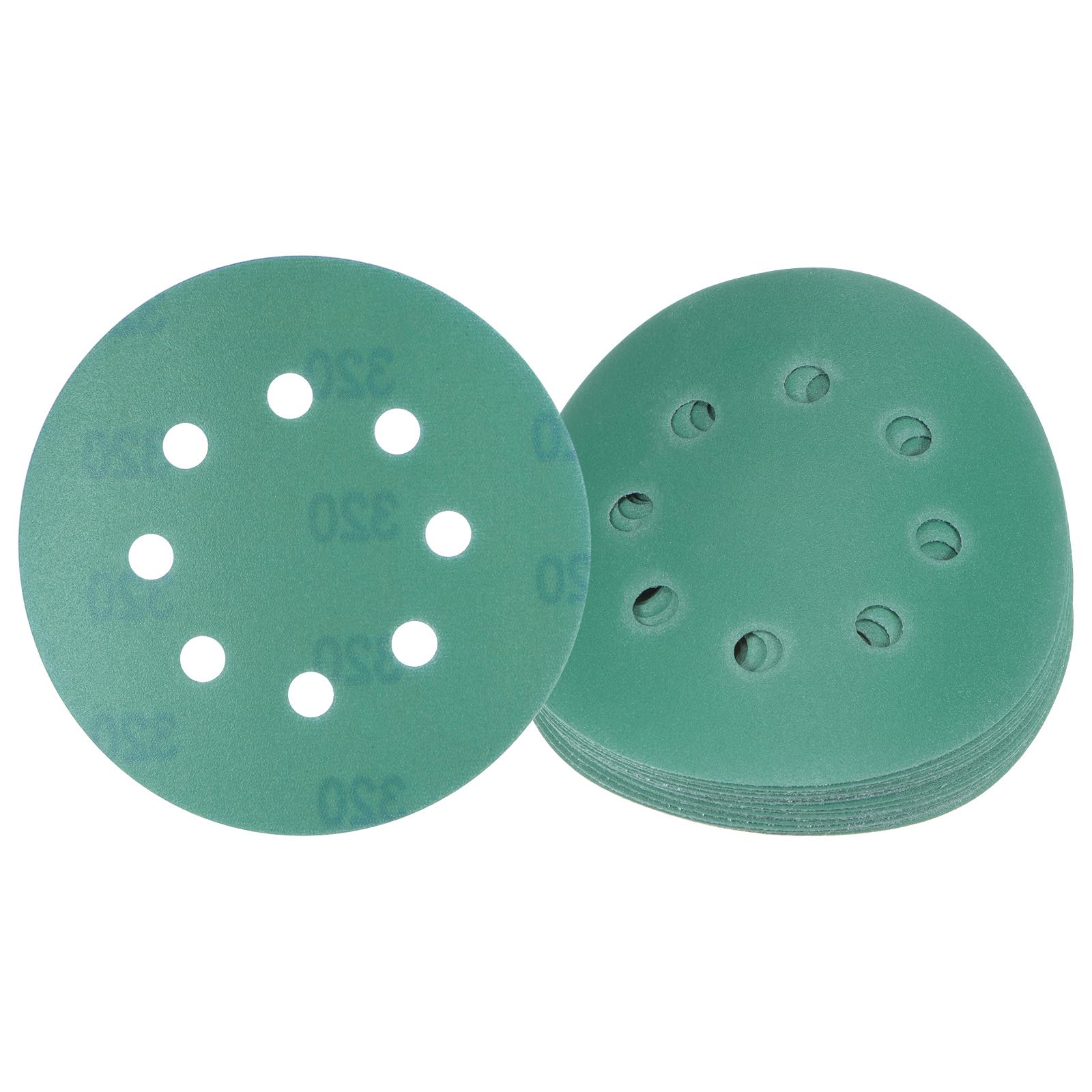 Kozelo 15pcs Green Film Sanding Discs