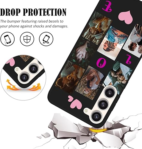 Miniatura 5 de Funda con foto personalizada para Samsung Galaxy S23 Plus con nombre de logotipo de imagen, texto y logotipo, protector suave para S 23+ 23plus,