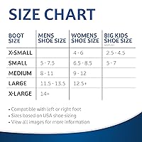 Vista 2 de United Ortho Bota Corta Air Cam Walker para Fractura, Grande, Negro