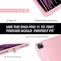 Vista 3 de Soke Funda para iPad Pro de 11 pulgadas 2022202120202018iPad Air de 54 generación, protector de pantalla integrado, compatible con la segunda carga