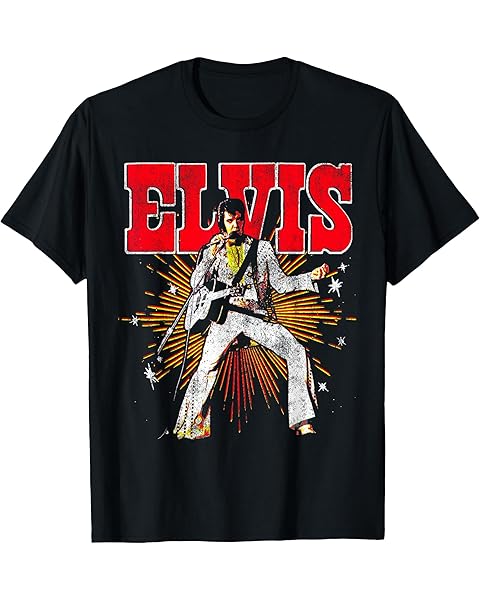 Elvis Presley Official Retro Short Sleeve T-Shirt