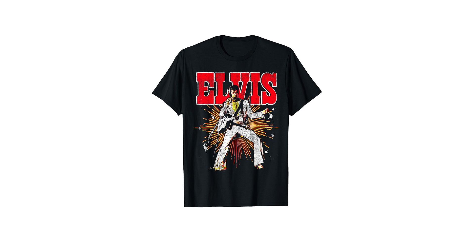 Amazon.com: Elvis Presley Official Retro Short Sleeve T