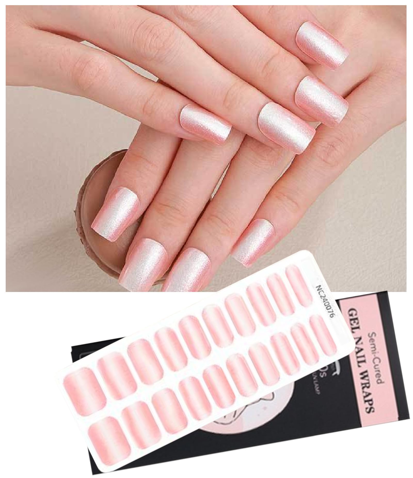 Amazon | 【1級ネイリスト監修】 ジェルネイルシール 硬化タイプ 貼る