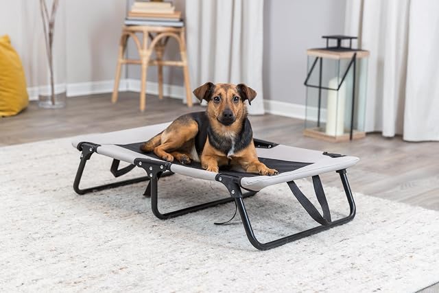 Foto 6 de 7 de Trixie Tumbona para Perros, Gris/Negro, 79 × 19 × 50 cm