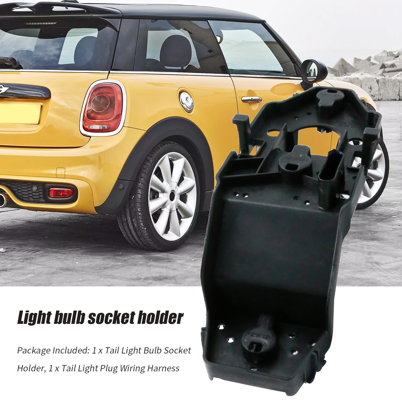 63217361305 Portalampada posteriore sinistro o destro con cablaggio, ricambio per Mini F55 F56 F57 Cooper