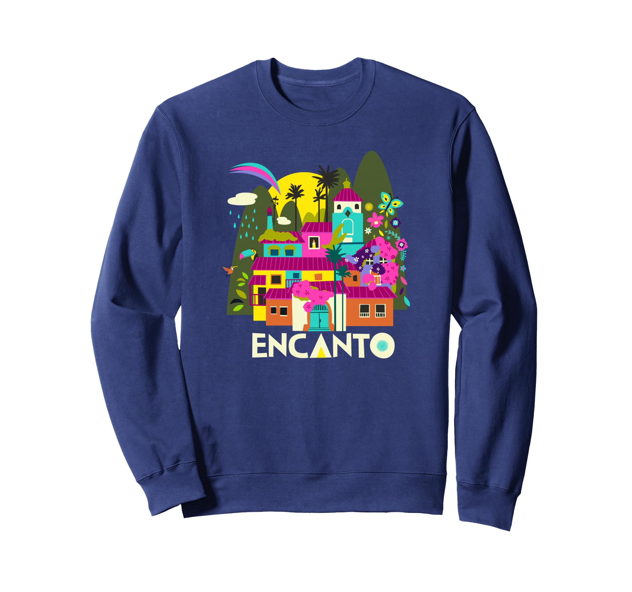 Sweat Encanto Disney en molleton doux avec imprimé graphique maison