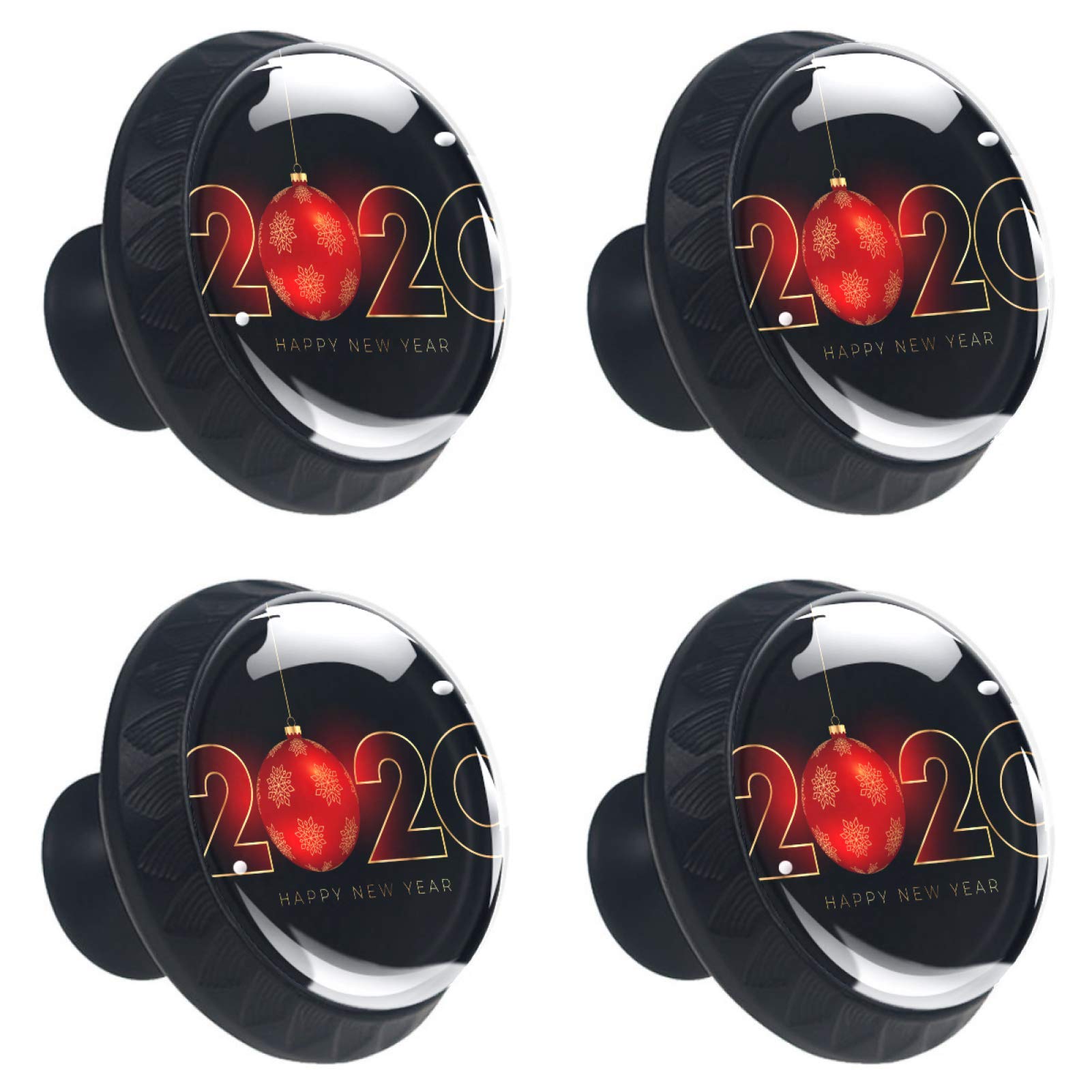 Boutons de tiroir en cristal 30 mm lot de 4 poignées élégantes pour relooker vos commodes