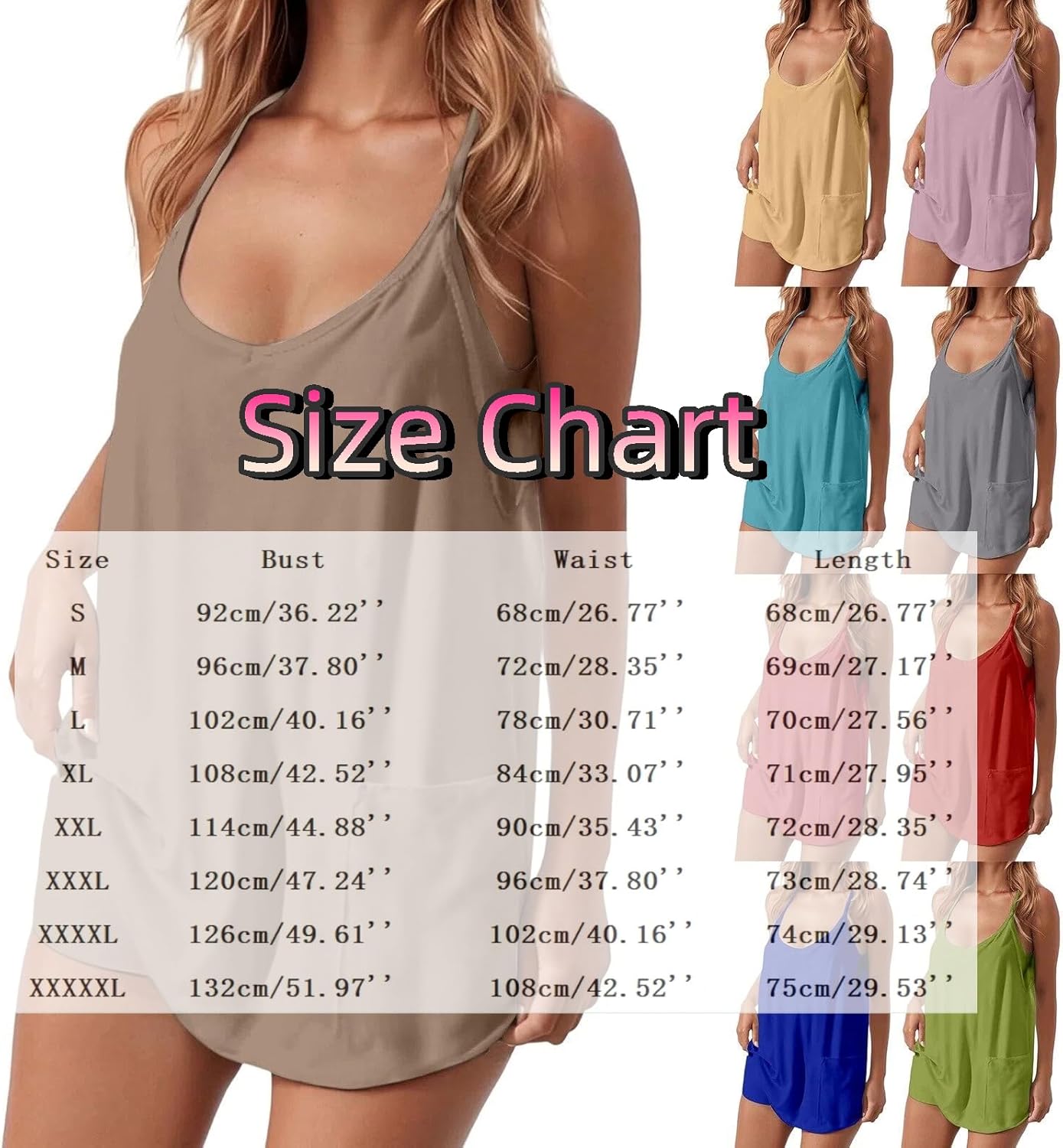 Women Athletic Dress Summer Tennis Workout Mini Romper Dress with Built in Tachable Beach Shorts Outfits