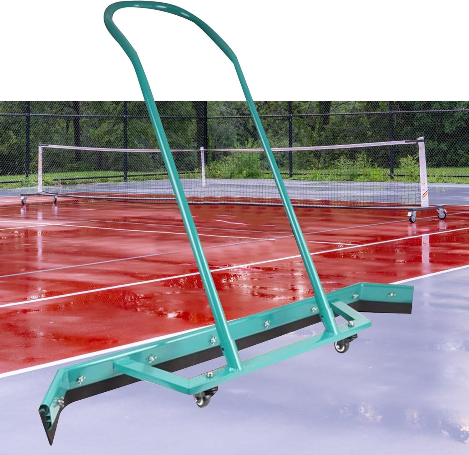 Escobilla de goma para evitar charcos en canchas de baloncesto y escuelas