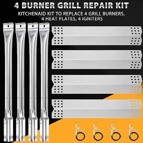 Miniatura 9 de Criditpid Piezas de repuesto para parrilla Jenn-Air 720-0727 720-0709B 720-0709, electrodo de encendido para placa de calor para Kitchenaid