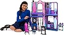 Monster High Boo-tique Hotel Doll House, Foldable Playset with Spooky Surprises in Every Room and 13+ Pieces Including Furniture and Accessories