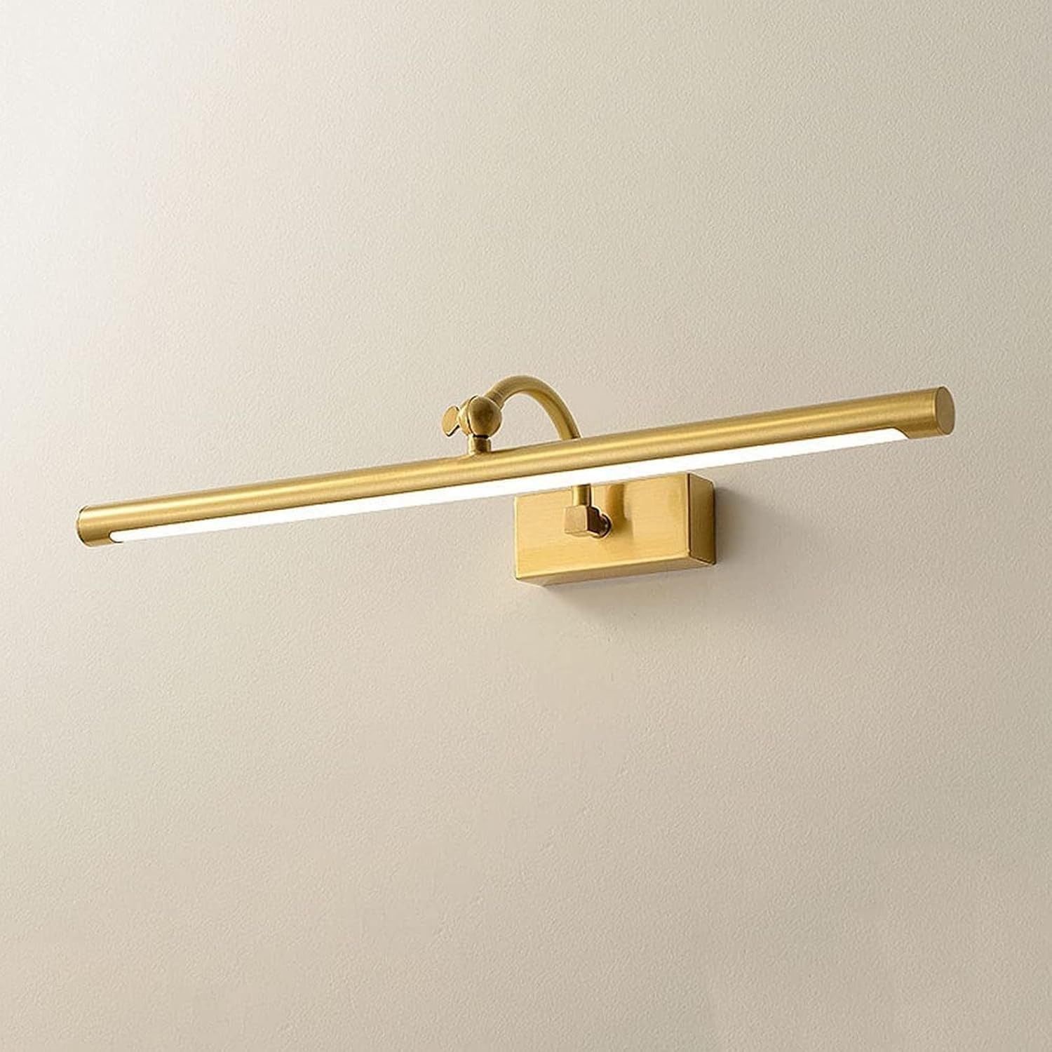 JYBNBBE Mirror Light Adjustable Vanity Bathroom Wall Swivel Lamp, LED Neutral White Makeup Front, Modern Bath Sconce Lamps,Chandelier