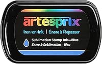 Vista 15 de Artesprix Almohadilla de tinta de sublimación para manualidades, estampado y pintura, naranja