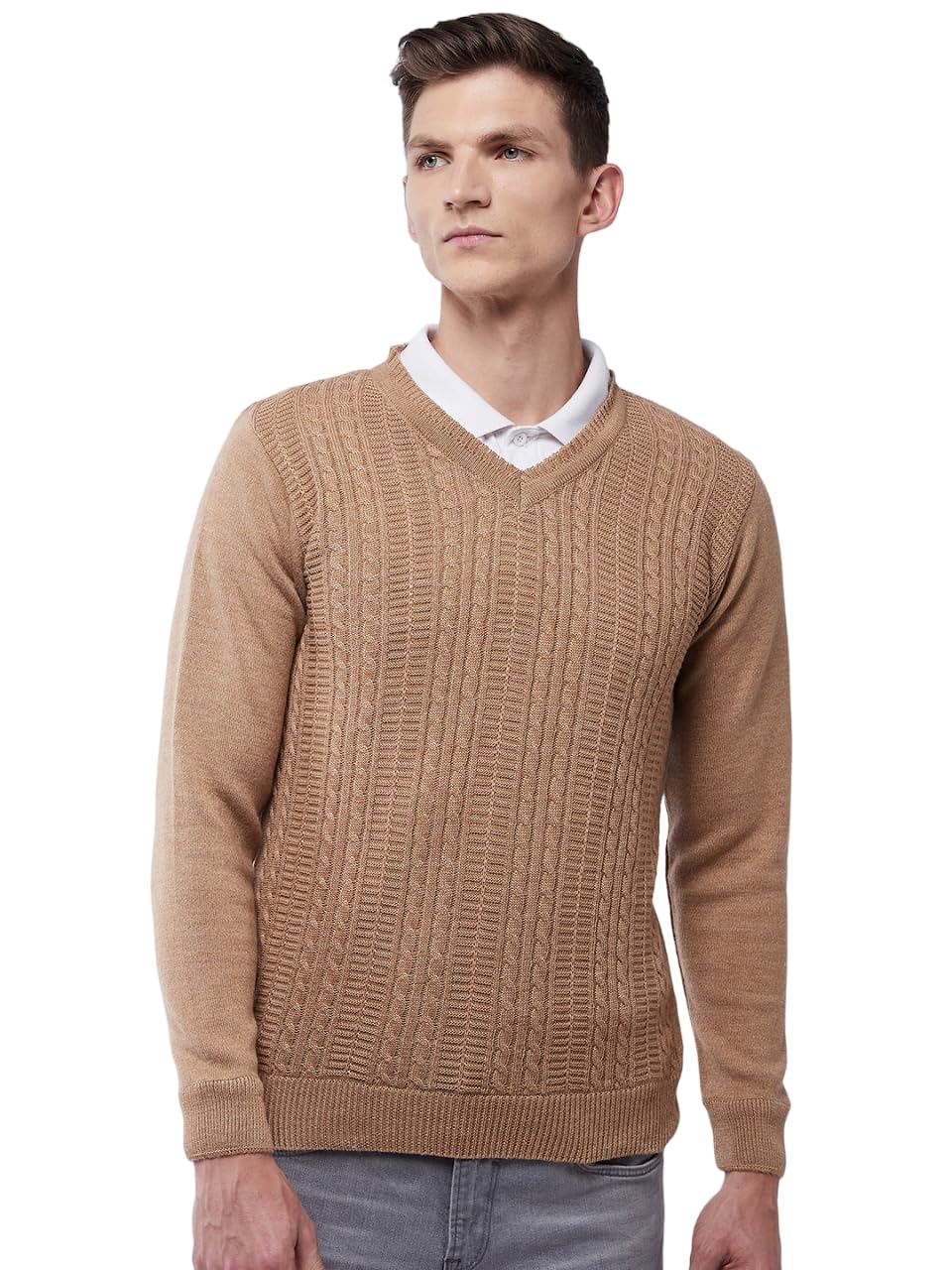 pivl Men's Winter Solid Sweater - Warmth and Style for The Season||Winterwear||-picture-24