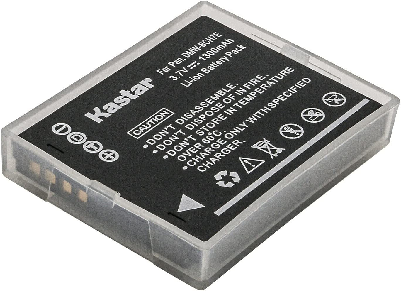 Kastar 2-Pack Battery and AC Wall Charger Replacement for Panasonic DMW-BCH7 DMW-BCH7PP DMW-BCH7GK Battery, Panasonic Lumix DMC-FP1, Lumix DMC-FP2, Lumix DMC-FP3, Lumix DMC-FT10, Lumix DMC-TS10 Camera
