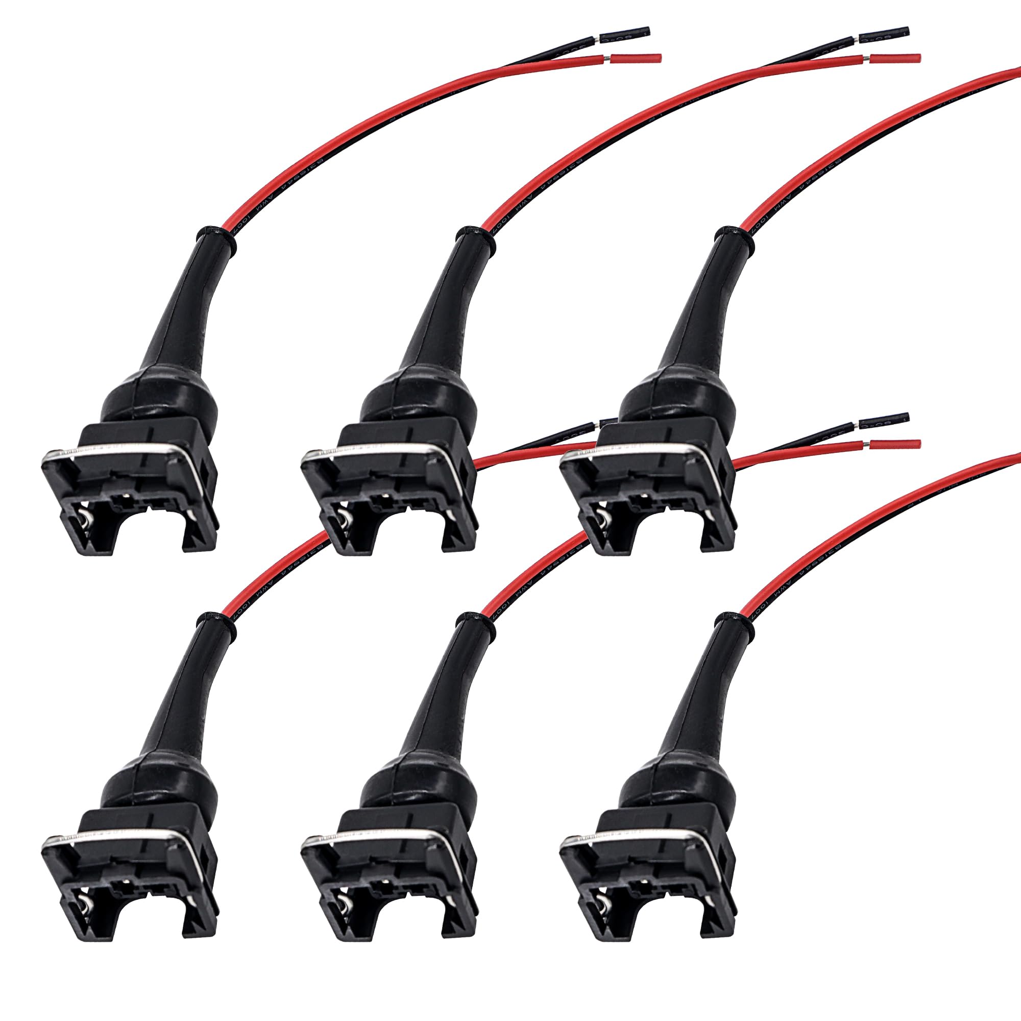 Connettori Iniettori Carburante Greluma EV1 OBD1 - Set Di 8 Spine, Per BMW, Honda, Toyota, Ford - Foto 5