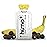 Huma Plus (Double Electrolytes) - Chia Energy Gel, BlackBerry Banana, 12 Gels - Stomach Friendly, Real Food Energy Gels