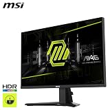 MSI Mag 255XF 24.5" FHD Gaming Monitor, 1920x1080 Fast IPS Panel, 300Hz / 0.5ms (GtG, min.) 120% sRGB, Frameless Design, HDR Ready, DisplayPort 1.4a, HDMI, Black - 3