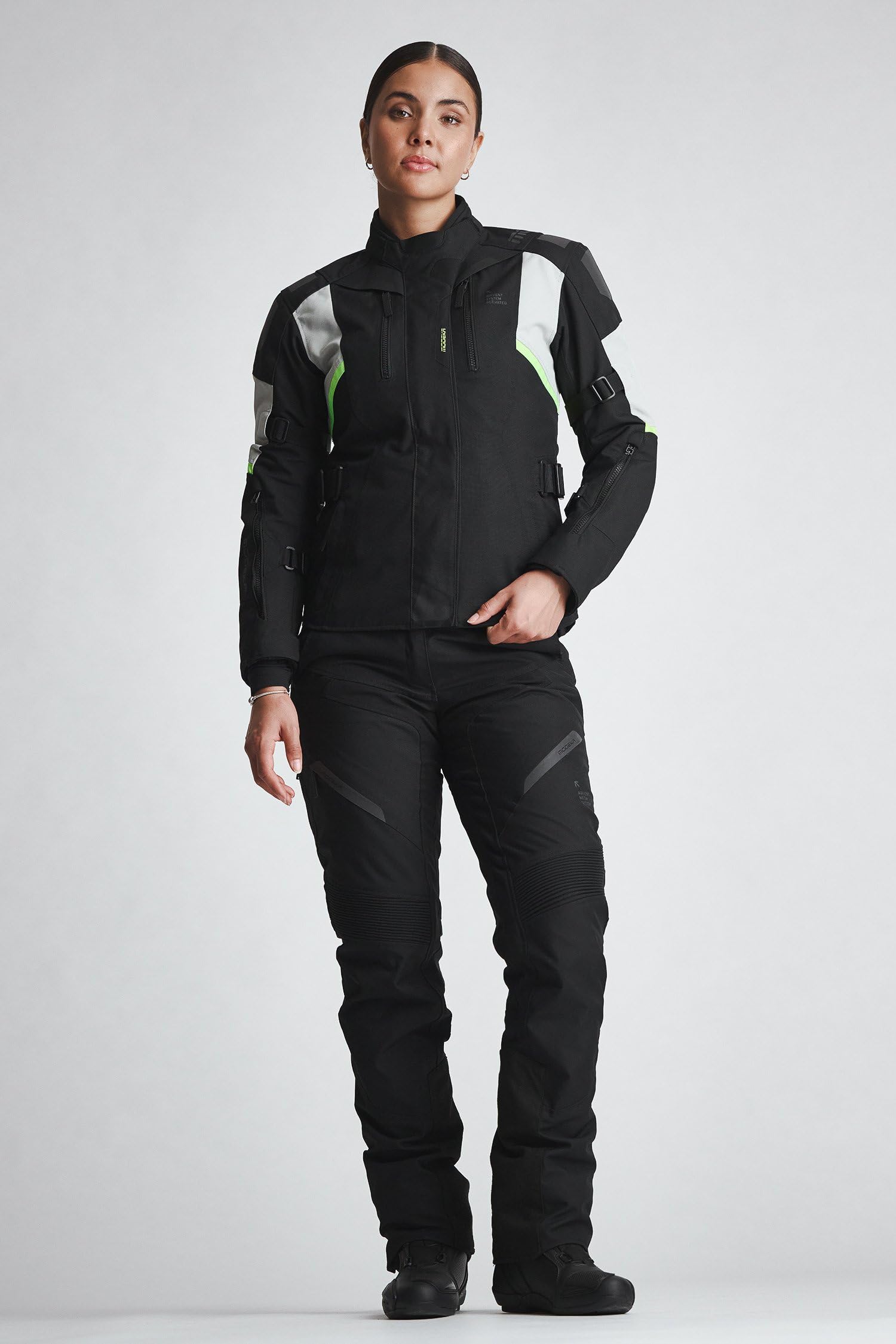 Modeka Striker III Damskie motocyklowe spodnie tekstylne, 34