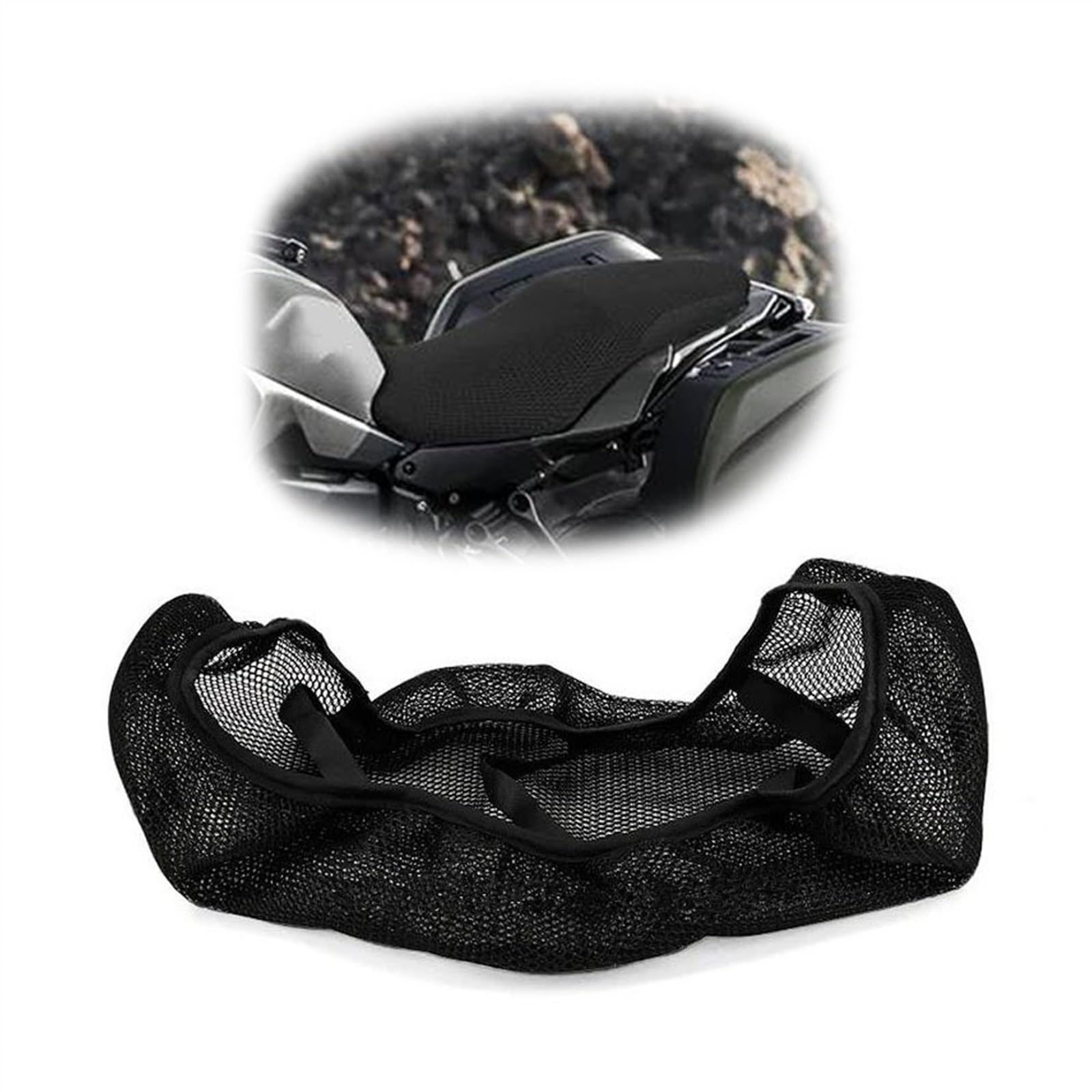 Cojín protector para Yamaha Tracer 700 con funda impermeable 7