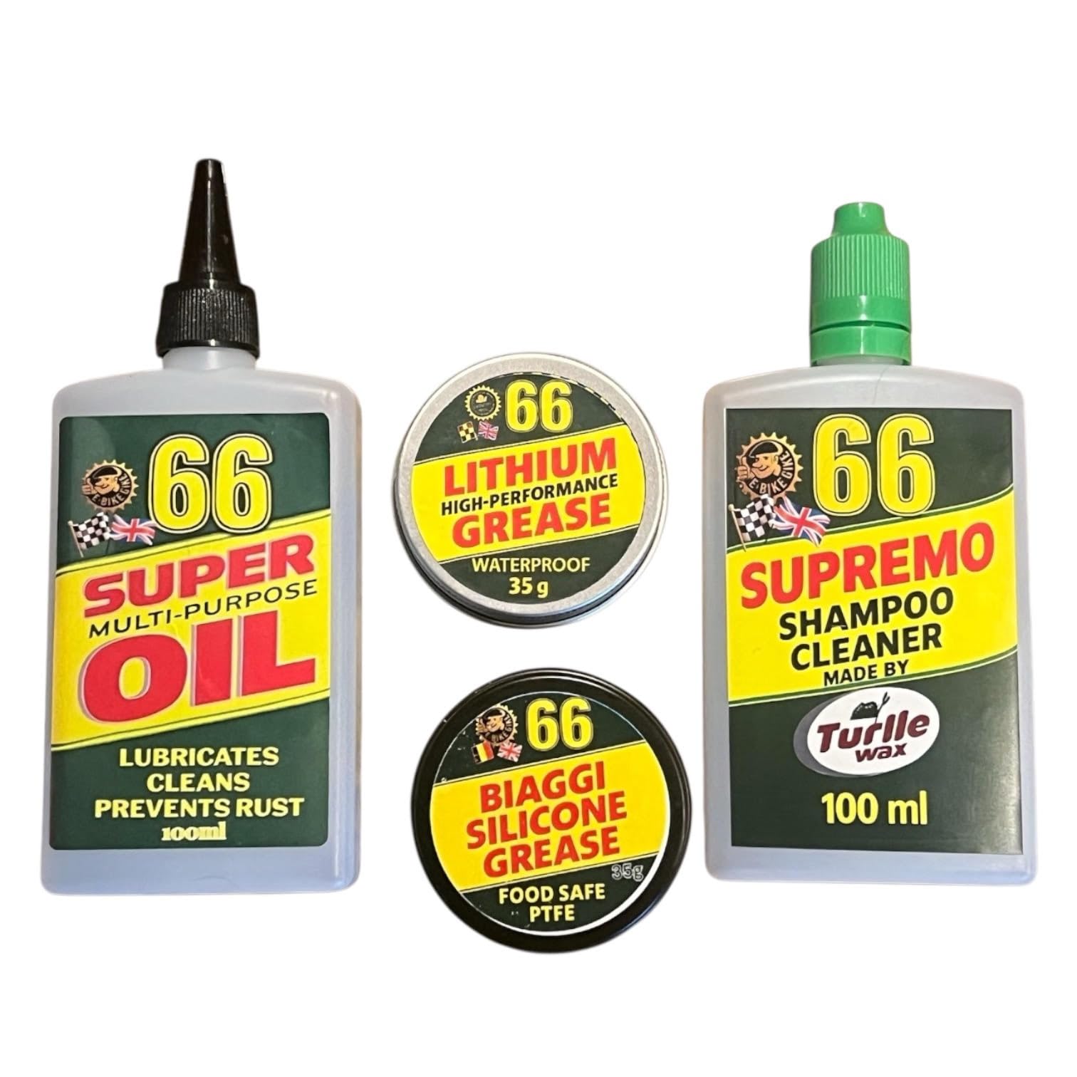 66 4-in-1 Bike Maintenance Kit