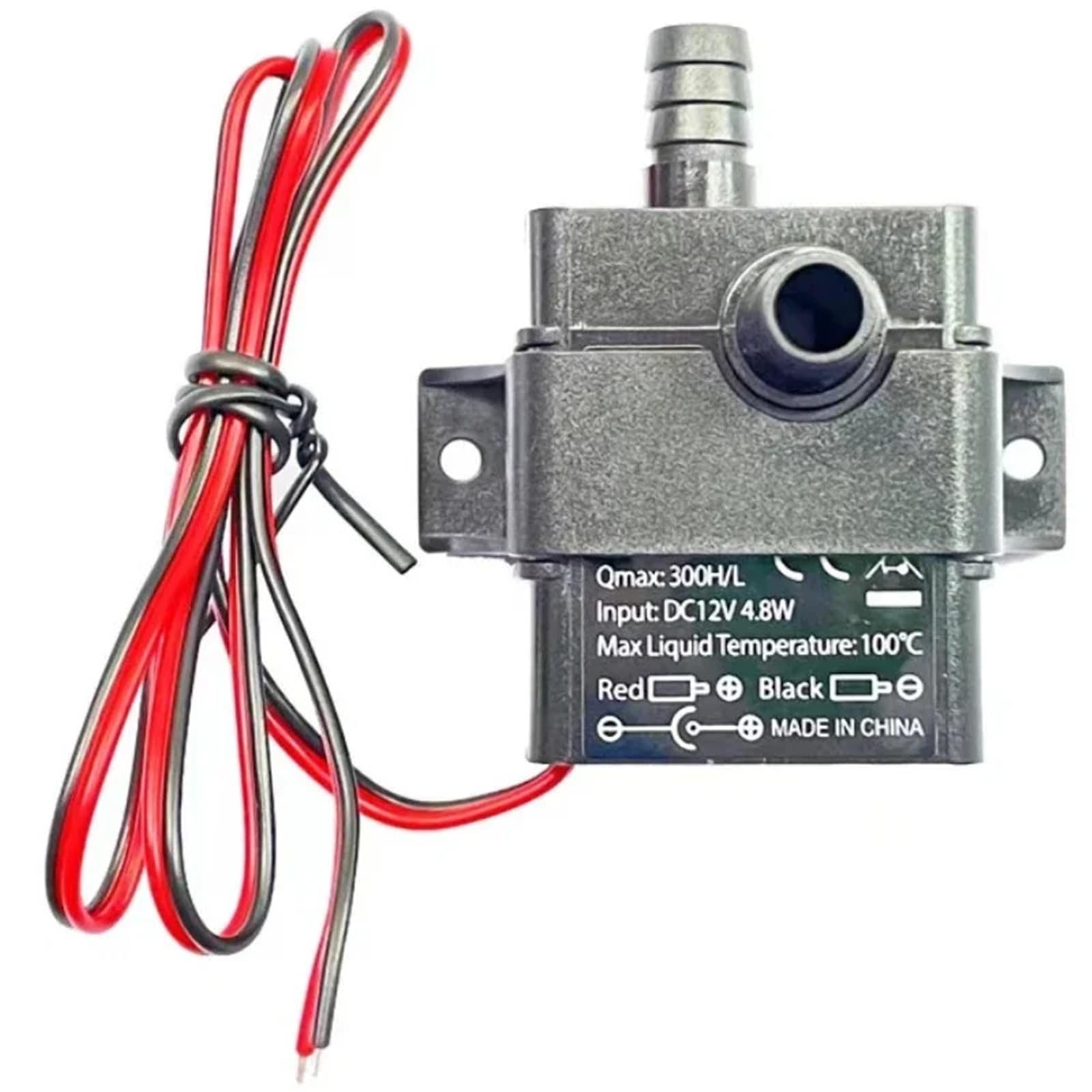 Pompe à eau miniature DC 12V étanche pour réparer un circuit de processeur