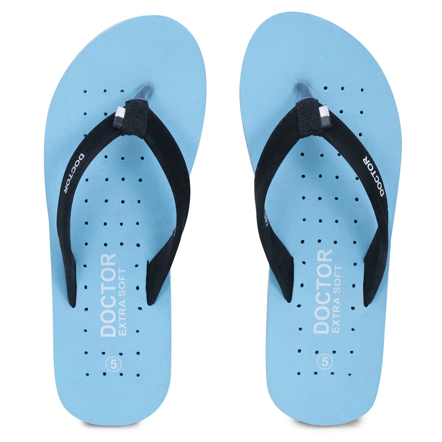 DOCTOR EXTRA SOFT Ortho Care Dr Orthopaedic Grey Super Comfort Fit Flat Cushion Womens Flip-Flop House Slippers, Blue, Size_5 (B0BPTJ4BBT) Amazon Price History, Amazon Price Tracker