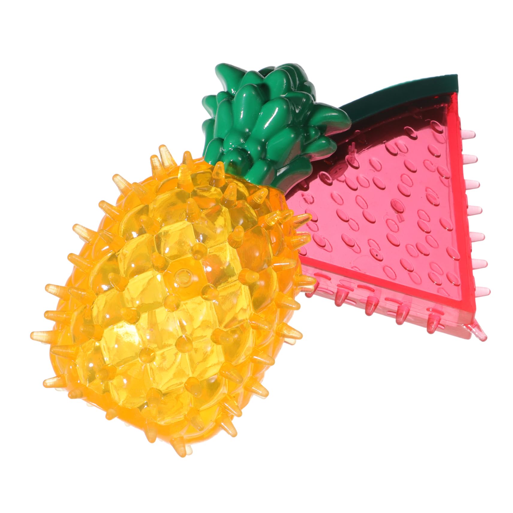 Toddmomy 6pièces Jouet à Mâcher pour Chien Forme De Fruits Jouet De Congélation pour Chiens pour Teething