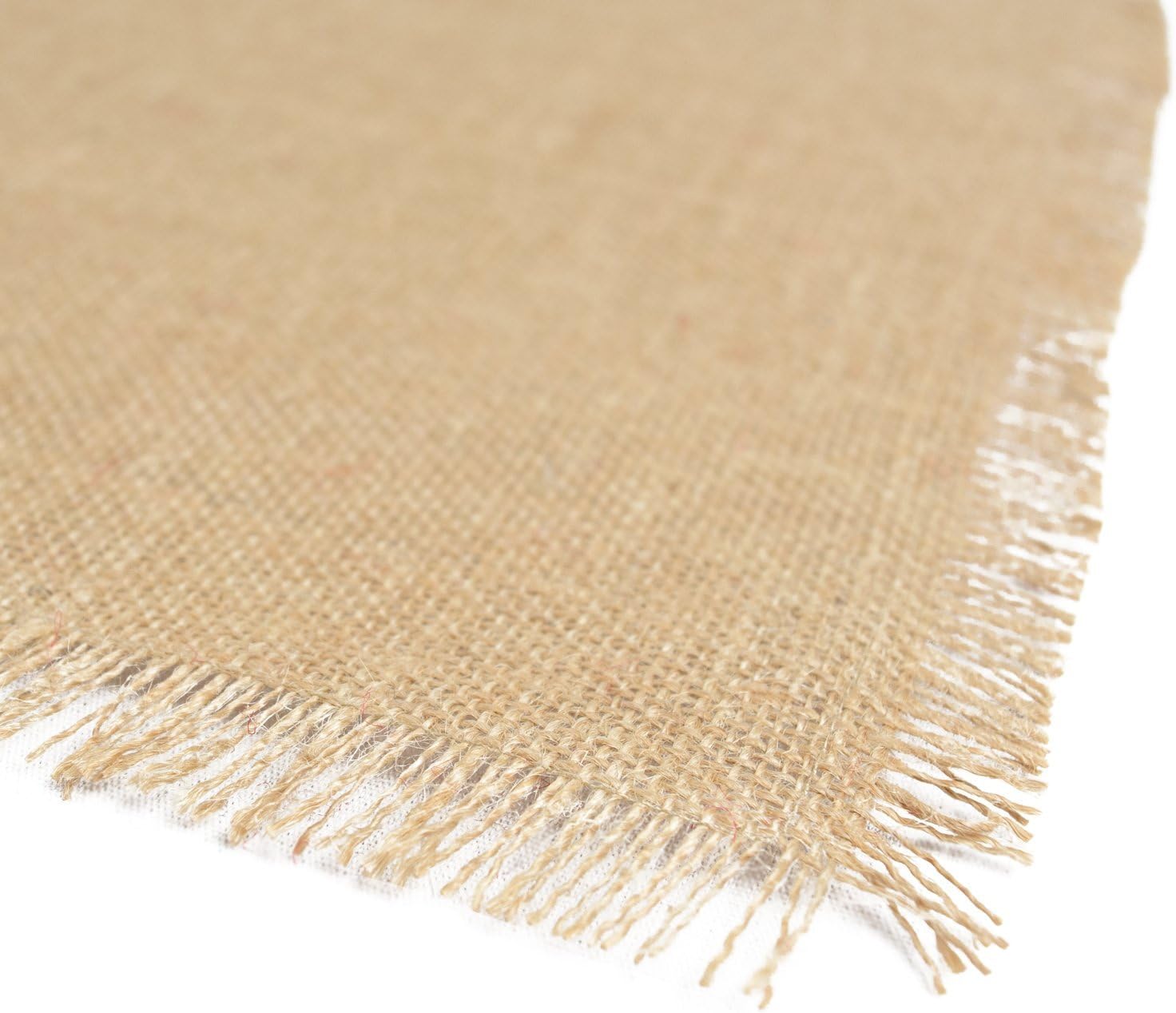 Free Shipping Over $50 DII Jute Burlap Collection Kitchen Tabletop, Table Runner, 15x110, Natural Solid