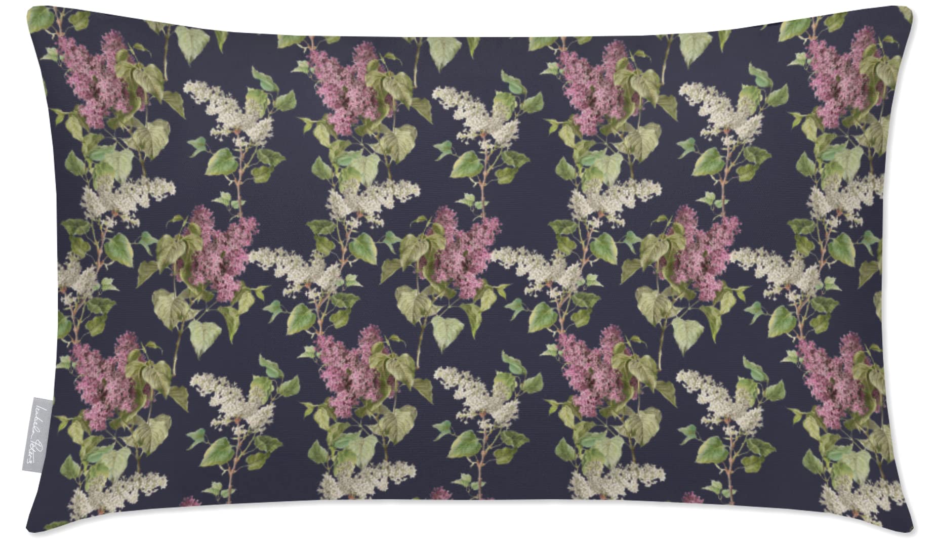 Izabela Peters Outdoor Cushions - Waterproof, 55 x 35 cm, Filled, Graphite Garden Chair Cushions