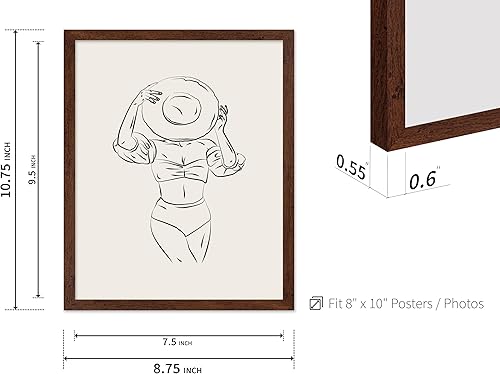 Miniatura 634 de Poster Master Póster de peonías – Estampado de flores retro – Ilustración floral – Ilustración en blanco y negro – Diseño de línea y abstracto –