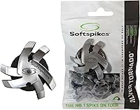 Vista 1 de Softspikes Silver Tornado - Púas de golf Fast Twist 3.0, platanegro, 18