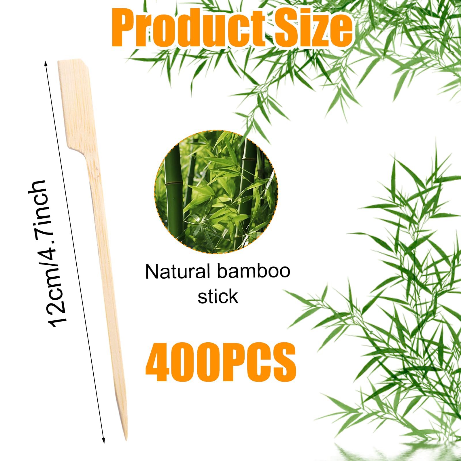 HARFINGTON 900 Spiedini In Bambù Da 20 Cm: Diametro 3 Mm, Punta Affilata 45°. Per Barbecue, Antipasti, Frutta E Grigliate. Naturali E Monouso.