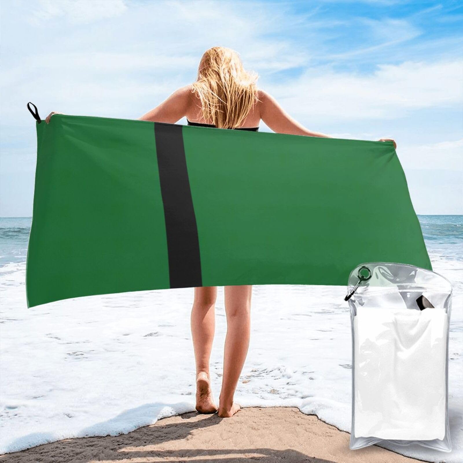 pojknbv Flag Of The Sultanate Of Delhi Print Travel Gym Towel For Beach Camping Hiking Yoga Lightweight Reusable Versatility