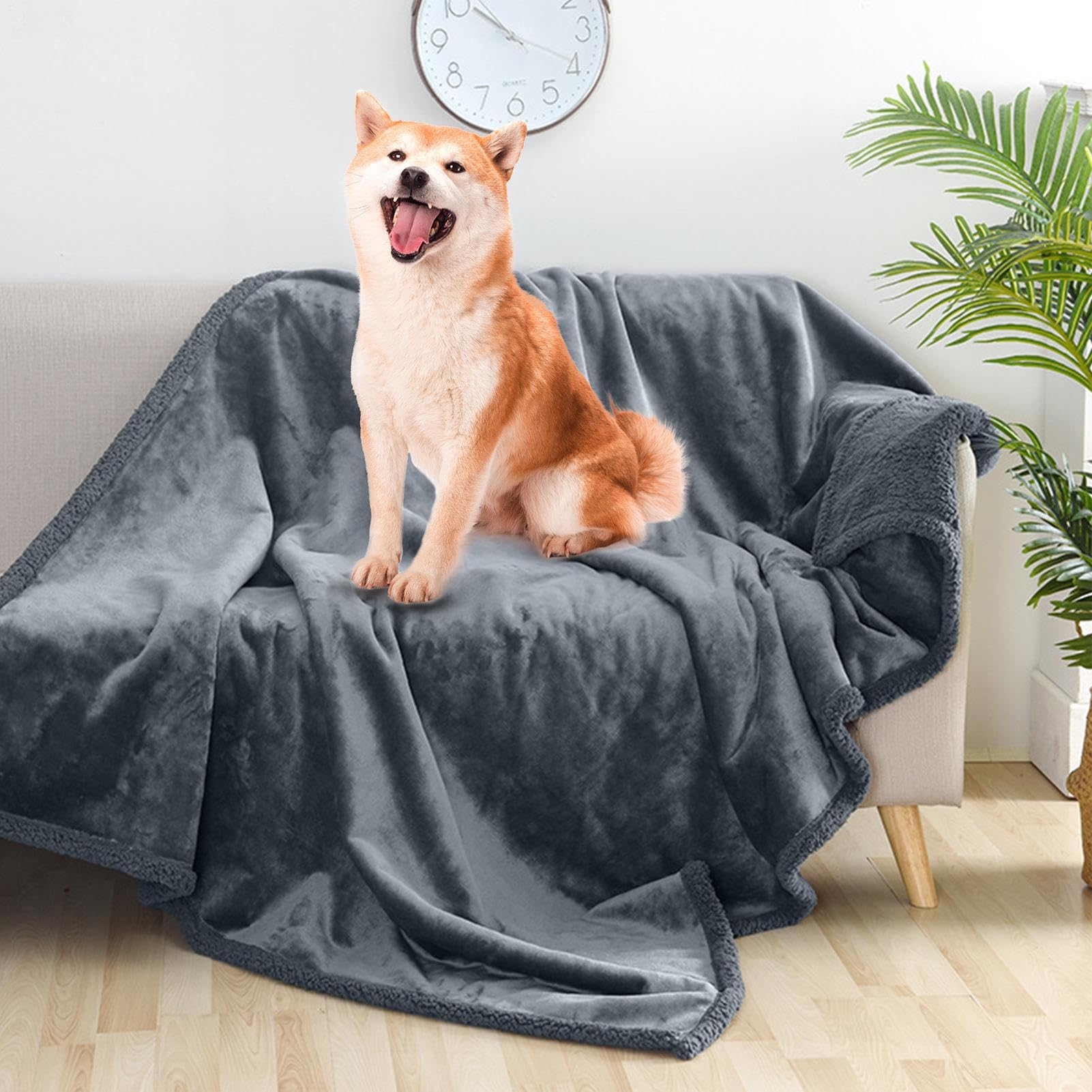 Protector De Muebles Polar - Manta Impermeable | Pata De Franela Impresa | Mantas De Franela Para Mascotas Espesas, Mantas Impermeables Para Gatos, Manta Lavable Para Mascotas Para Perros, Gatos De In