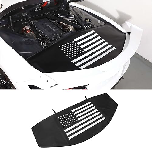 Miniatura 8 de Funda trasera para maletero compatible con Chevrolet Corvette C8 Stingray 2020-2024, cubierta de seguridad de cuero para maletero trasero,