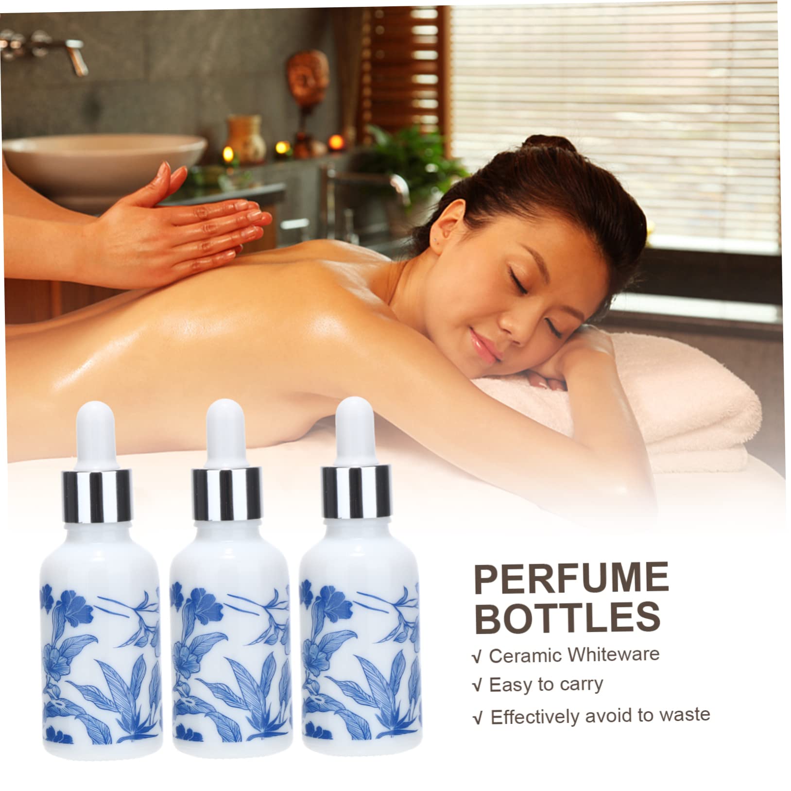 minkissy botellas cuentagotas para perfumes, botellas vacías para los ojos, dispensador de vidrio, dispensador de gotero líquido, botella de pipeta de esencial, cuentagotas de vidrio, frasco