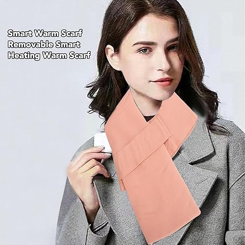 Miniatura 2 de ViaGasaFamido Heated Scarf, Safe Repeatable Washable USB Keep Warm 3 Levles Temperature Control Rapid Heating Neck Heating Pad for Camping