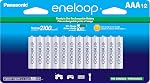Panasonic BK-4MCCA8BA eneloop AAA 2100 Batteries rechargeables préchargées Ni-MH, 8-Battery Emballage Eneloop Aaa Ni-Mh 800mah Typ, pré-chargé, faible auto-décharge, jusqu'à 2100 Recharges, cales ~70% Après 5yr, (8 Batterie)