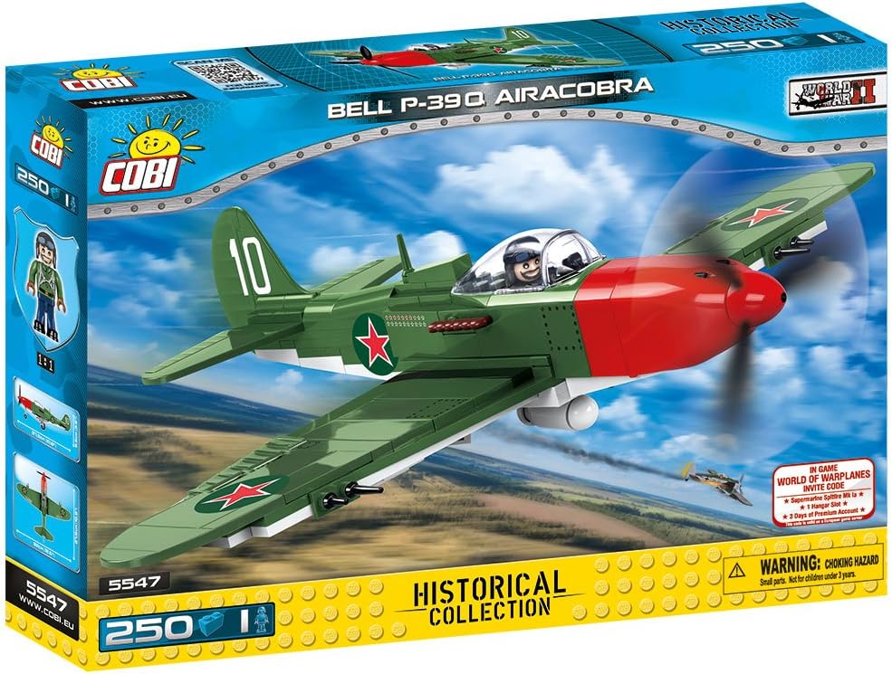Cobi 5547 Construction Toy, Green & Red