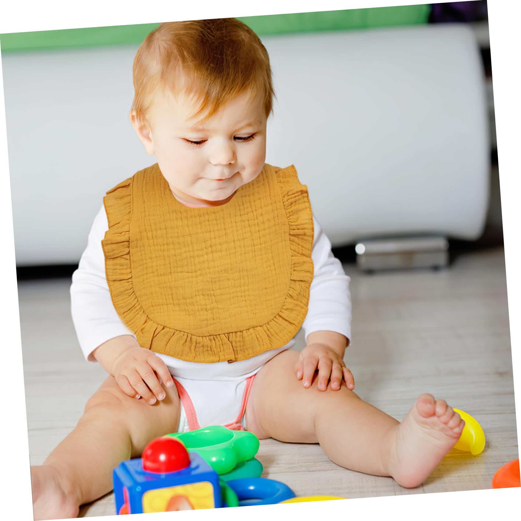CALLARON 12stücke Babylätzchen Aus Für Junge Mädchen Und Kleinkinder Unisex Lätzchen Zum Essen Und Sabbern Mit Druckknopfverschluss Waschbar Für Neugeborene Und Junge