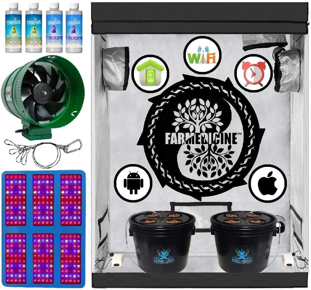 WiFi 8 X 4 X 7 Smart 3000W Grow Kit Bundle