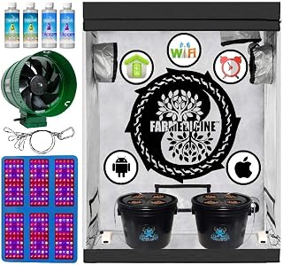 Top 5 Hydroponics Dwc Best Growth Medium for Marijuana 16 WiFi Smart Grow Light Kit Bundle