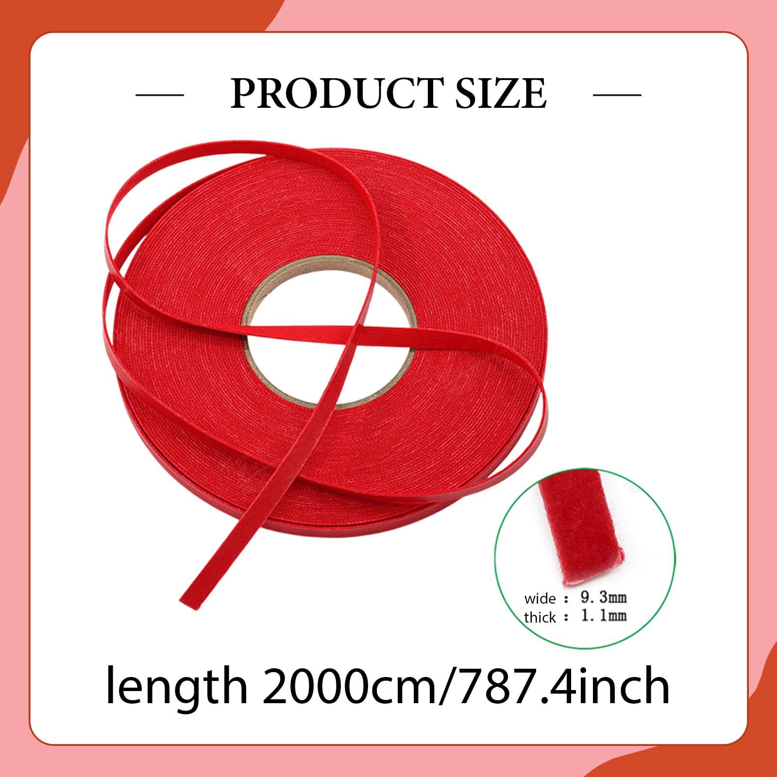 Paño para teclas de instrumento musical, mantenimiento compacto y resistente, profesional, repuesto, rojo, accesorios para instrumentos, herramienta para limpieza- Adhesivo Termofusible