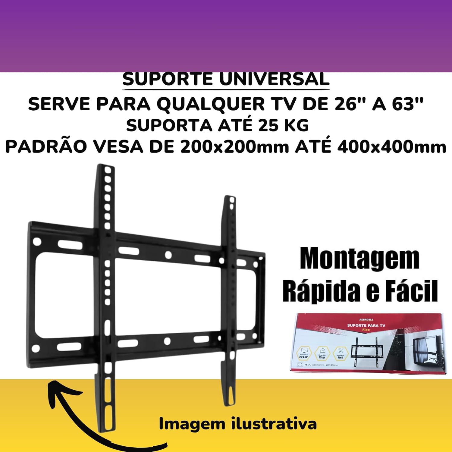 Review Suporte TV Universal Fixo: Descubra Como Organizar Seu Espaço com Estilo 5 71ynYZl+tdL. AC SL1500