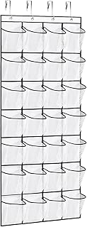 28Large Pockets Over The Door Shoe Organizer, Hanging Sho...