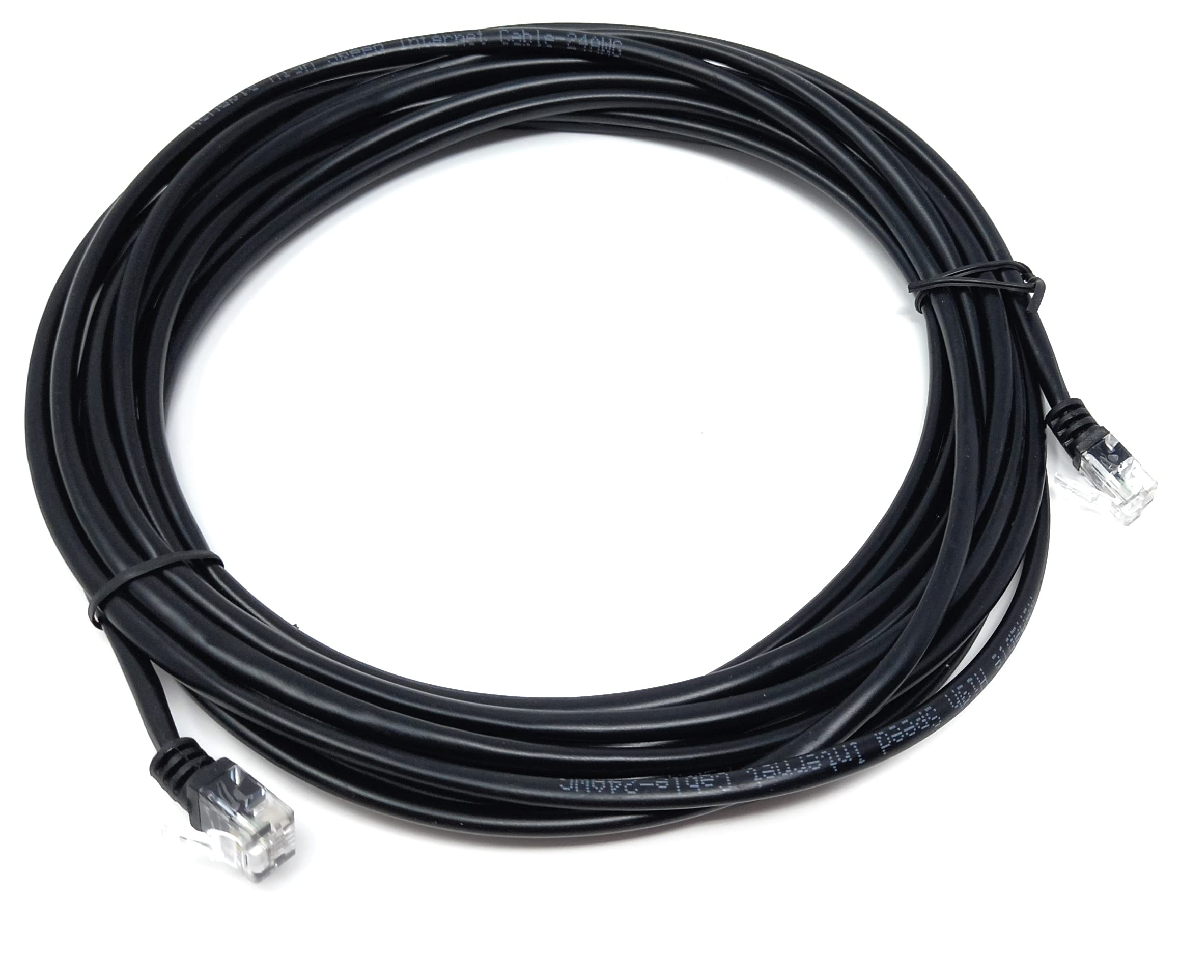 DRUT 5m RJ11 to RJ11 ADSL 2 High Speed Broadband Modem Telephone Cable Transmits Data Up to 100 Mbits/sec - Image 3