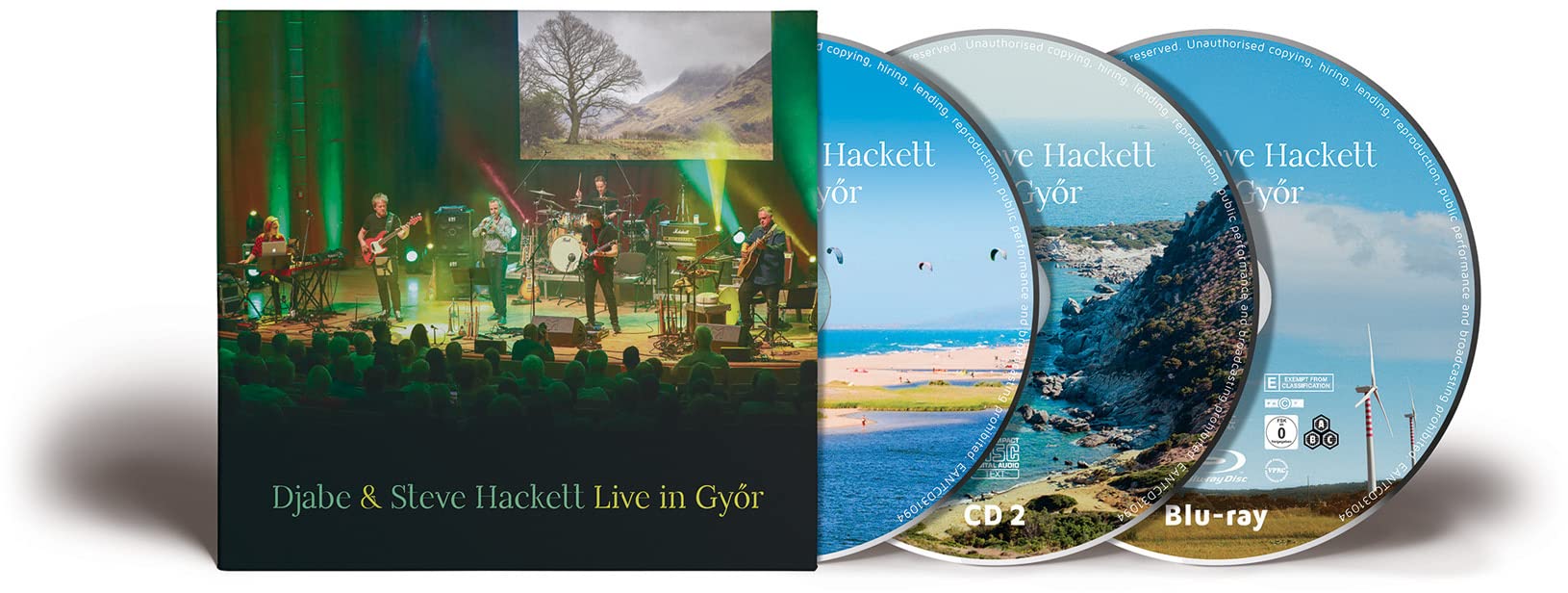 LIVE IN GYOR 2CD + BLU RAY EDITION