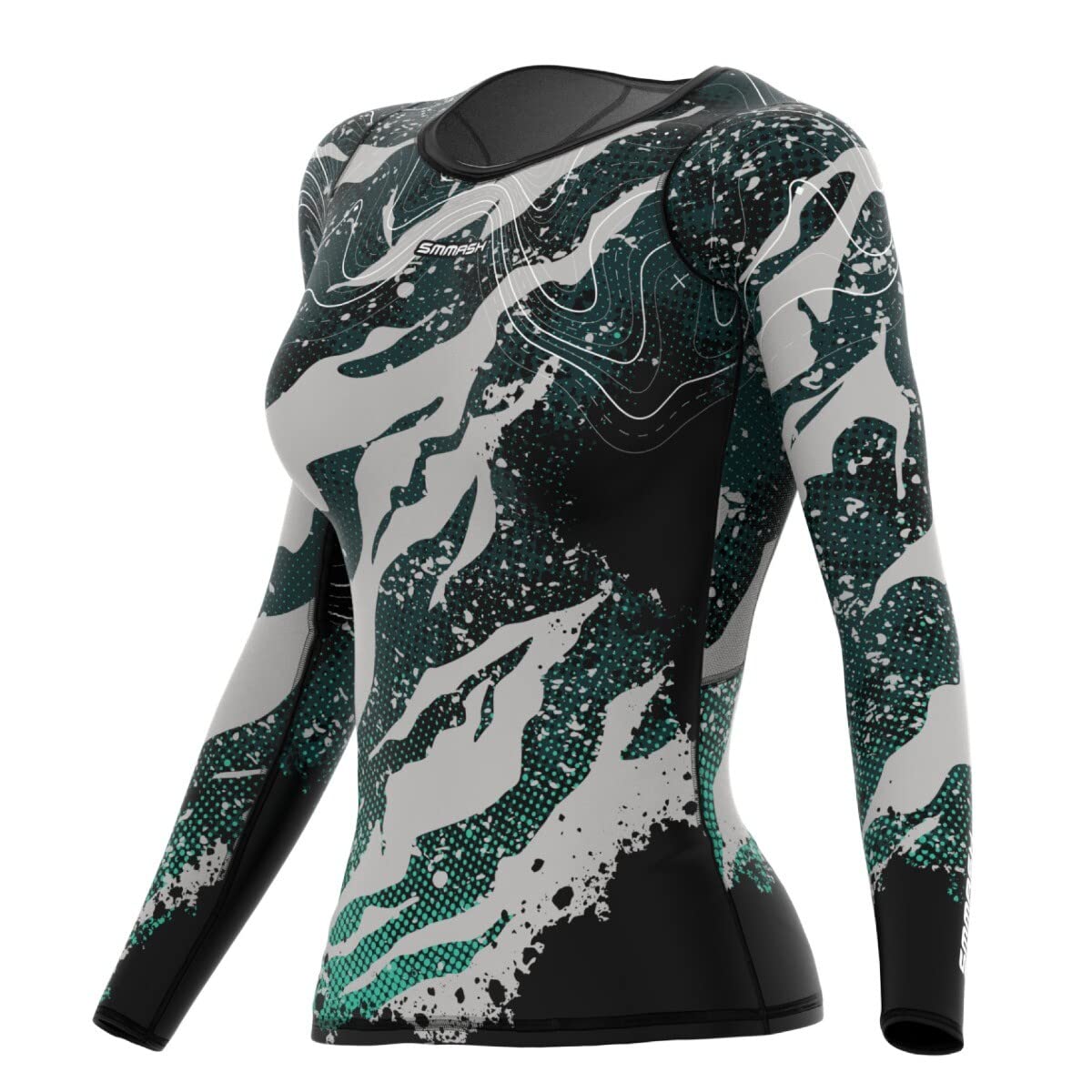 SMMASH Pride Womens Long Sleeve Compression Tops, Breathable and Light, Functional Thermal Shirt for Crossfit, Fitness, Yoga, Gym, Running, Sport Long Sleeved, Antibacterial Material… — view 49