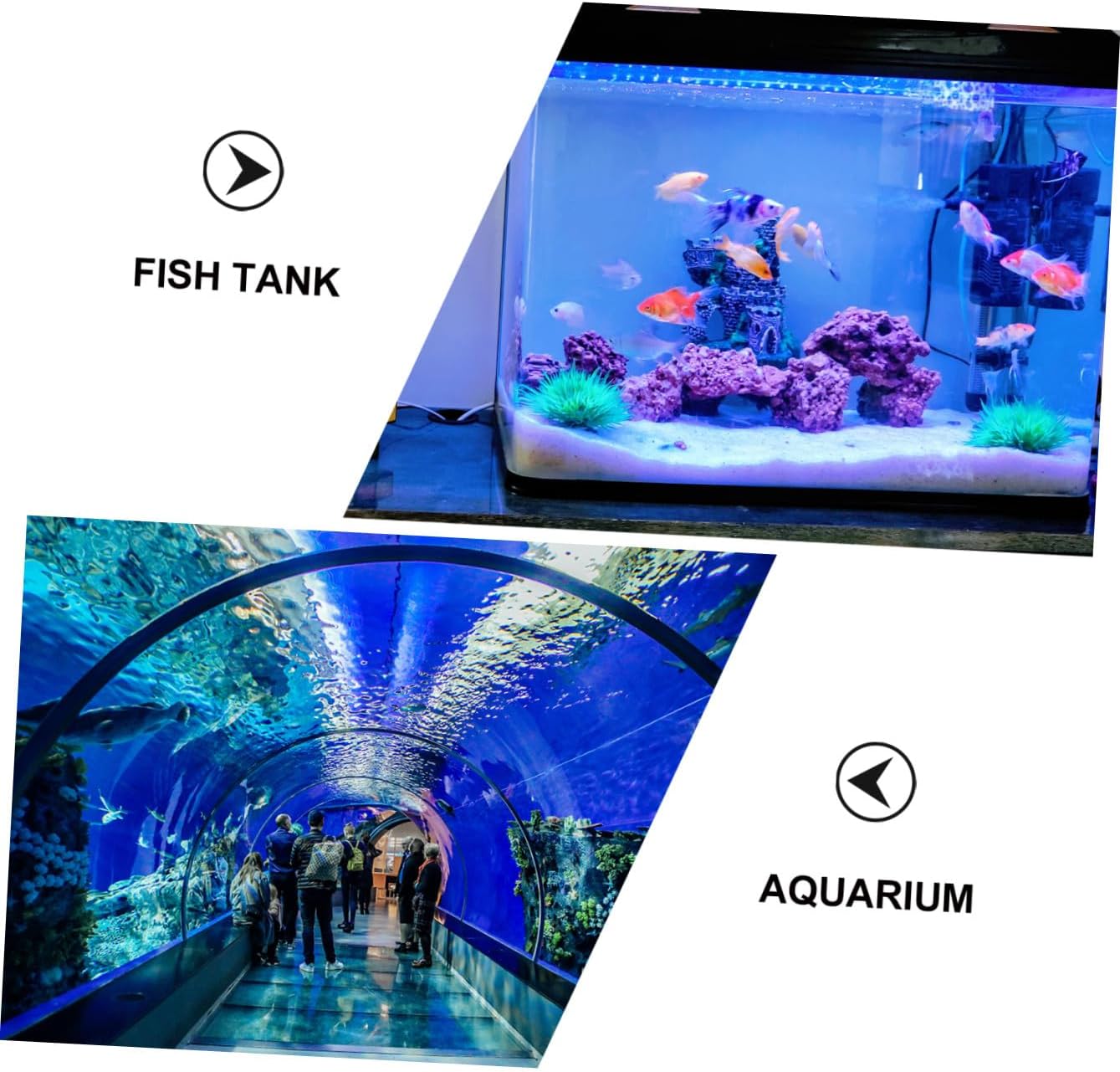 Angoily 11pcs Aquarium Filtering Socks Honeycomb Filtration Tanks Ponds Pools Efficient Impurity Removal